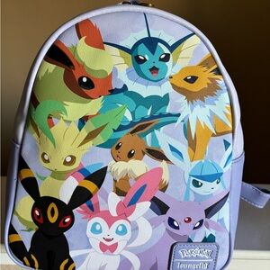 Loungefly Pokemon Eeveelutions Mini Backpack